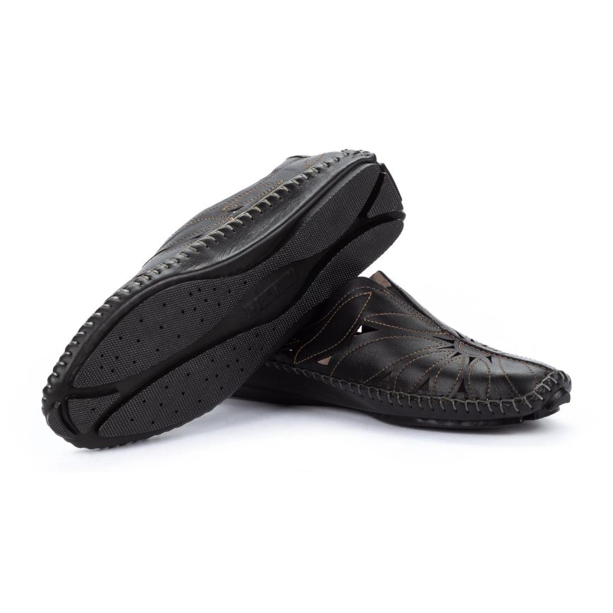 Women's Pikolinos JEREZ Moccasins Black | NZ C57823A